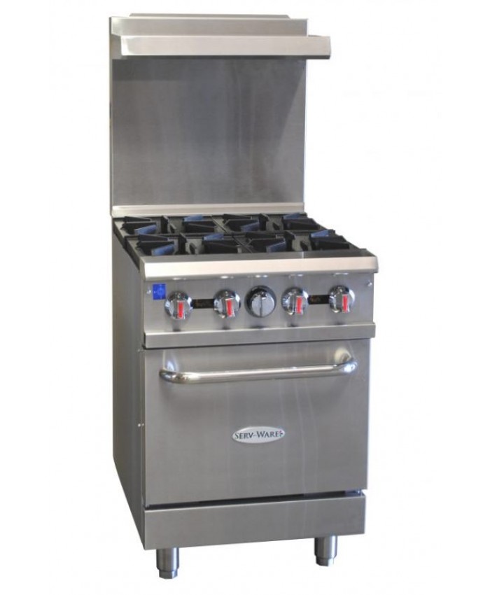 4 Burner Range (Gas) (Serv-Ware)